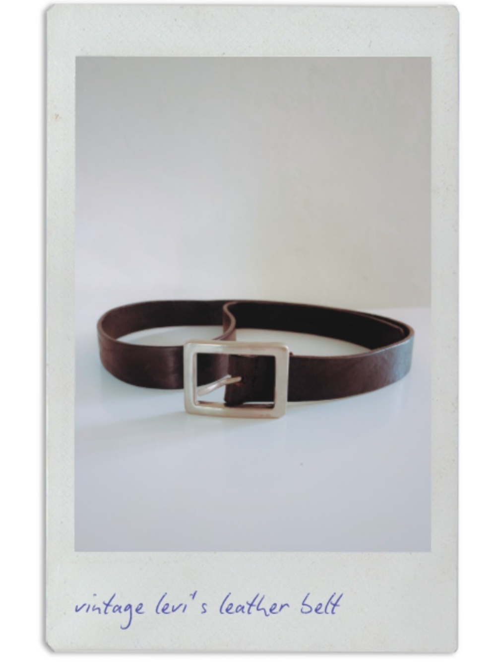 Y2K levi's belt